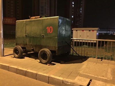 路燈停電，大型發(fā)電機出租應對停電