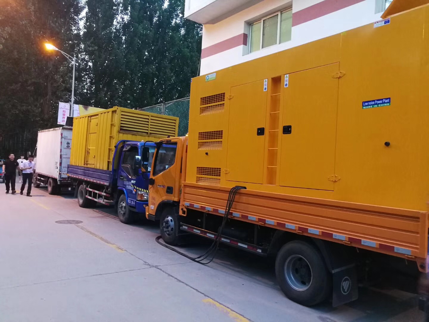 為燕京理工大學(xué)活動發(fā)電成功，發(fā)電機租賃